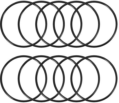 sourcing map Joint Torique 100mm OD 92mm ID 4mm Largeur Métrique Nitrile Caoutchouc Joint Étanchéité Paquet de 10