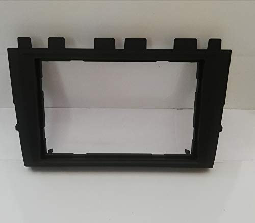 Mascherina autoradio adattatore stereo per volkswagen polo dal 2018 2 doppio din nero senza radio oem MS5243/ST