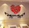 TYUTYU Autocollants muraux Miroir acryliques pour la Chambre Chambre à Coucher Salon DIY Art Décor TV Arrière-Plan Sticker Mural imperméable (Color : 2, Size : 90cm 55cm)