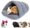 TUAKIMCE Meerschweinchen Haus Meerschweinchen Bett Betthöhle Hamsterhaus Kleine Tier Plüsch Höhle Kuschelbett zum Kuscheln Schlafsack für Zwergkaninchen Chinchillas Bartagamen Eidechse