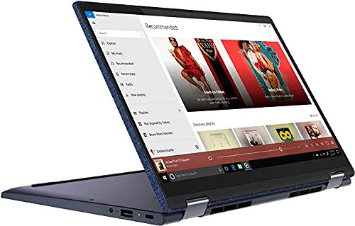 Lenovo Yoga 6 13 2-in-1 13.3 Touch Screen Laptop - AMD Ryzen 5 - 8GB Memory - 256GB SSD - Abyss Blue with Fabric Cover