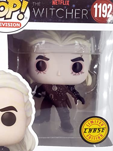 Funko Pop! TV: Witcher- Geralt Chase Bundled with EcoTEK Pop Protector
