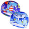 SIOPPKIK 2 Pezzi Cuffie da Nuoto per Bambini Cuffie da Nuoto di Cartoon Cuffia da Bagno in Poliestere Elastico Cuffia da Bagno Impermeabile per Ragazzi di Et?tra 1 e 8 Anni (Blu)