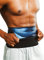 huiming Taillentrimmer für Herren Saunagürtel, Neoprenfreier Taillenmieder, Sauna-Abnehmgürtel, Sauna-Schweiß-Workout-Former, Schwarz, Small-Medium