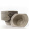 Purple Turtle Disposable Sick Bowls - Disposable Pulp Sick Bowls with Rim | 1000ml | Pack of 50