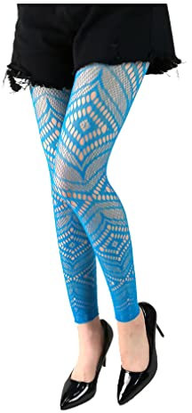 Nunubee Weiche Blickdichte Strumpfhose Neon Strumpfhose Damen Strumpfhose Damen Strumpfhose Strumpfhose Kostüm Für Damen Mädchen, See Orchidee,F
