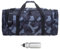 Sporttasche Herren Damen sehr groß XXL Spear Gym 68 cm 65 Liter Bag Fußballtasche Saunatasche Sport Fitness Sauna Gymbag 658 Large + Trinkflasche (Camouflage Grau)