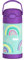THERMOS FUNTAINER 12 Ounce Stainless Steel Vacuum Insulated Kids Straw Bottle, Rainbows