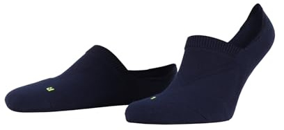 FALKE Unisex Cool Kick Invisible Füßlinge atmungsaktives schnelltrocknendes Funktionsmaterial leichte Polsterung Plüschsohle High-Cut kühlend bequem sportlich flache Naht an Fußspitze 1 Paar