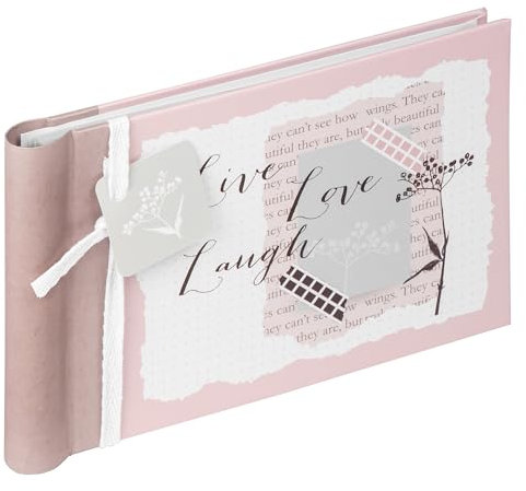 walther design Fotoalbum Lovely für 36 Fotos 10x15 cm, MA-135 Spiral-Minialbum