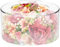 Eummy Acrylic Cake Stand Fillable Cake Risers Clear Cake Tier Bottomless Round Cylinder Cake Display Stand Holder Cake Box Shape Dessert Display Stand for Wedding Birthday Party(20cm)