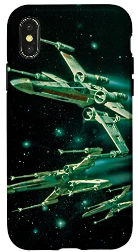 Star Wars X-Wing Starfighters Black Case for iPhone X/XS