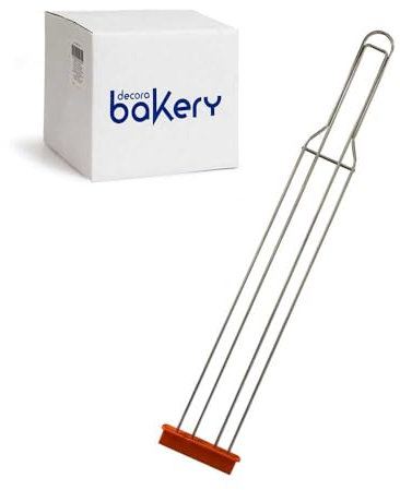 Decora, 5064117 Packung mit 25 Nadeln aus Edelstahl, 4 Spitzen, zum Umdrehen von Tauben oder Panettone für eine bessere Unterstützung während der Kühlphasen, Maße: 52 cm, hergestellt in Italien