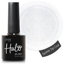 Halo Non Wipe Sparkle Gel Topcoat 15ml (HGP1904)