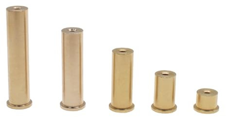 FDXGYH 5pcs Golf Club Weight Head Golf 0.335'' Brass Tip Plug Weights Fit Iron and Steel Shafts