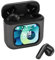 Auricolari Wireless, Auricolari Bluetooth 5.3, Cuffie Intrauricolari - Custodia di Ricarica Touchscreen, Supporto Notifiche App, Schermate Personalizzabili (BLACK)