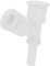 DOITOOL Washing Machine Supply Hoses 1pc 3 Way Joint Hose Fitting for Washing Machine Drain Pipe Connector Practical Dedicated Design for Sewer Pipe Connection White