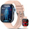 YUPENG Montre Connectée avec ECG/HRV/Acide urique/IMC/𝐆𝐥𝐲𝐜é𝐦𝐢𝐞, 1.95 AMOLED Smartwatch avec Appel Bluetooth, Détection des émotions Montre Connectee, Appel d'urgence/SOS pour Android iOS