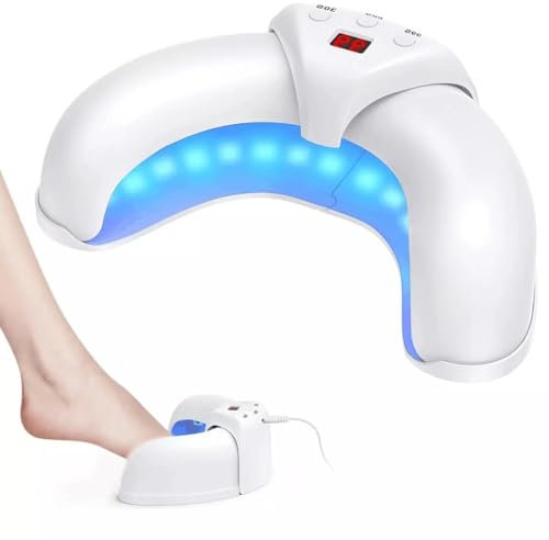 BODYA 22 LEDs Nagelpilz Lasergerät Nagelpilz Reinigungsgerät Nagelreparaturlösung für mehrere beschädigte und verfärbte Fußnägel und Fingernägel