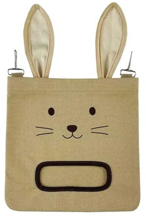 Yulokdwi Heu Spender Tasche - Hängbarer Heuspender für Kleintiere | Futterbeutel Halter Spender für Chinchillas Hamster Kleintiere Kaninchen Käfigzubehör