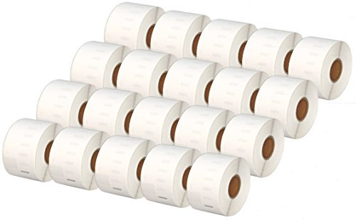 20 Rollen 99012 S0722400 36mm x 89mm Adress-Etiketten kompatibel für LabelWriter 4XL 450 400 330 320 310 Twin Turbo Duo Seiko SLP 450 400 240 220 200 120 100 Pro Plus (260 Etiketten pro Rolle)