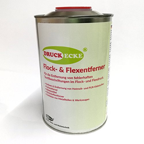 Druckecke Flock- & Flexentferner Inhalt 1kg Industrieprodukt (Grundpreis 51,95 € / 1 KG)