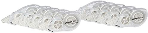 Amazon Basics Korrekturroller, 4,2 mm x 10 m, 10er-Packung