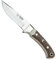 Cudeman Cuchillo 150-C Special Kit hoja de acero inoxidable ACX-380 de 10 cm empuñadura de asta de ciervo de 11 cm para caza, pesca, supervivencia y bushcraft + Portabotellas regalo