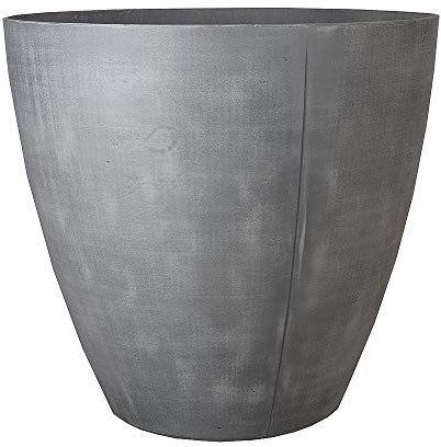 Stewart Beton Tall Round Planter Grey 40cm