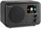 Internet radio met wifi en Bluetooth - Audizio Venice retro radio met wekkerradio en accu - Zwart (102.220)