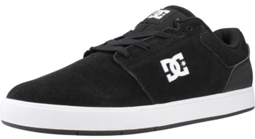 DC Shoes Herren Crisis Leather for Men Sneaker, Schwarz, 40 EU