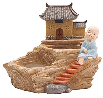 Cactus Vasetti Per Piantine Vasetti Piante Grasse Succulenta Vasetto Flower Pot Temple Pine Tree Pianta Succulente Pianta Piantatrice Monk Flower Buddismo Bonsai Per Decorare Il Giardino Flower Pot Fe