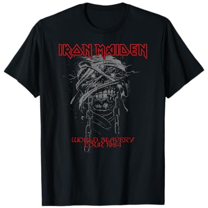 Iron Maiden World Slavery 1984 T-Shirt