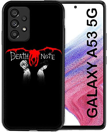 Cokitec Schutzhülle für Samsung Galaxy A53 5G Manga Death Note, Schwarz