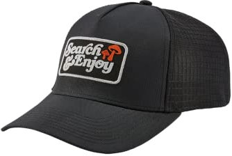 NIXON Searchin Trucker Mütze, Black / Black, Einheitsgröße