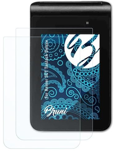 Bruni Schutzfolie kompatibel mit Reiner SCT TanJack Deluxe Folie, glasklare Displayschutzfolie (2X)