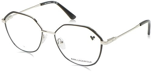 Karl Lagerfeld KL346 KL346 001 black vista Men's Acetate, Standard, 54