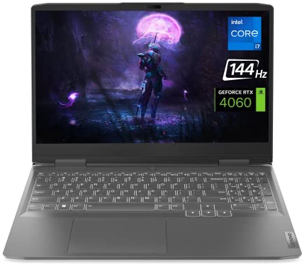 Lenovo LOQ NVIDIA GeForce RTX 4060, Intel 13a generazione i7-13700H, visualizzazione FHD 144Hz da 15,6, memoria RAM DDR5 da 64 GB, SSD PCIe da 2 TB, webcam, HDMI,