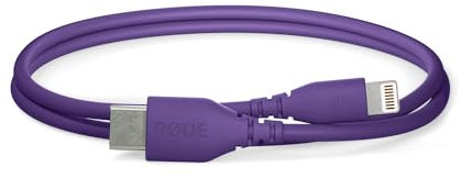 RØDE SC21 USB-C auf Lightning Kabel (30 cm, Lila)