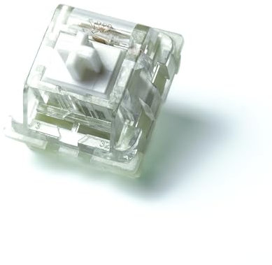 IKASAYA KTT White Kang V3 Switches 45g Pre-Lubed 5-polige lineare Tastaturschalter für mechanische MX-Tastatur (90 Stück)