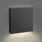 max K O M F O R T LED Treppenbeleuchtung 2,5W Warmweiß Eckig, Stilvolles Schwarz Aluminium, Einbau Wandstrahler, Flur Nachtlicht - 6190S-BK