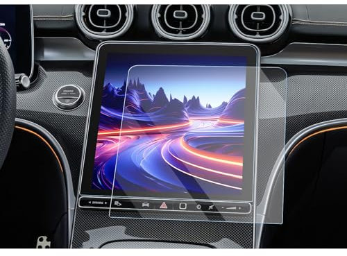 CDEFG Kompatibel mit Mercedes GLC X254 2024 C-Klasse W206 2021-2023 2024 2025 11,9 Zoll Navigation Schutzfolie Blendreduktion GPS Anti-Reflex Displayschutzfolie Auto Navi Folie X254 W206 Zubehör