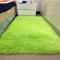 Guetto Teppiche Schlafzimmer Flauschig Weicher Hochflor Teppich Anti-Rutsch-Teppich Wohnzimmer Moderne Teppiche Waschbarer Pelzigen Bettvorleger Teppich für Sofa Wohnzimmer,Grün,200x400cm