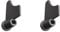 Juego de 2 piezas antiadherentes para hacer pan, paletas ligeras para amasar para hornear en casa, 62 x 21 x 44 mm, color negro