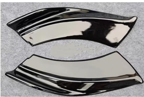 Auto-Heckstoßstange Lippenförmiger Hinterer Ecke für Magnum 2.Generation Wagon SE SXT R/T SRT-8 2004-2009, 2 Stück Auto Heckspoiler Wrap Angle mit Schrauben Zubehör,Gloss Black