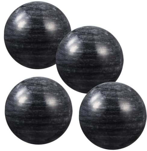 minkissy 4pièces Boules Exercice pour Mains Balles De Massage Rondes Et Portables Balles De Massage pour Mains