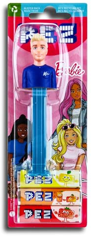 1x PEZ Spender KEN inkl. 2 x Pez Bonbons 2 x 8,5 g