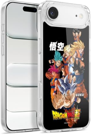 Head Case Designs Offizielle Dragon Ball Super Goku Universe Survival Characters Gelhülle [Militärischer Schutzgrad] Kompatibel Mit Apple iPhone 17 Air Und Kompatibel Mit MagSafe