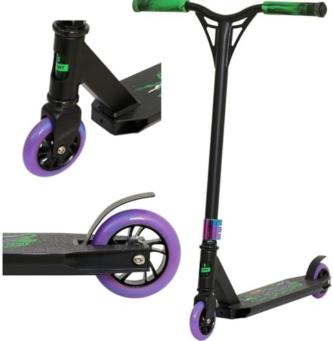 Story Original Stunt Scooter Bandit DOS | Hochleistungs ABEC-9 Lager | Leichter Aluminiumrahmen | 360° Lenker für Freestyle