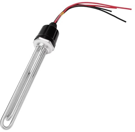 Combined Solar Water Heater With Thermostat AC&DC DN32 Electric Tubular Heater With Probe Tube 220v 1500w&48v 1000 SS304(220v 1500w 48v 550w)